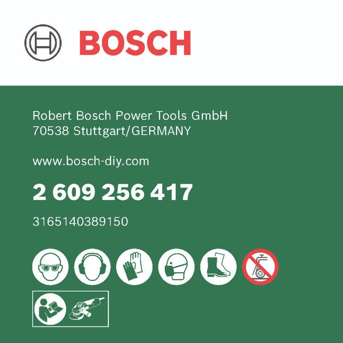 Bosch Diamanttrennscheibe Fliesen D= 125 mm