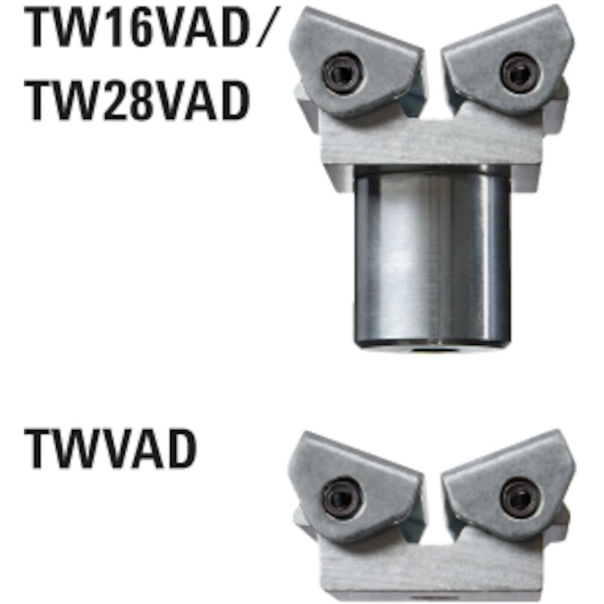 BESSEY Vario Tisch-Spannaufsatz TWVAD (2 St./Beutel) Ausführung mit Bolzen