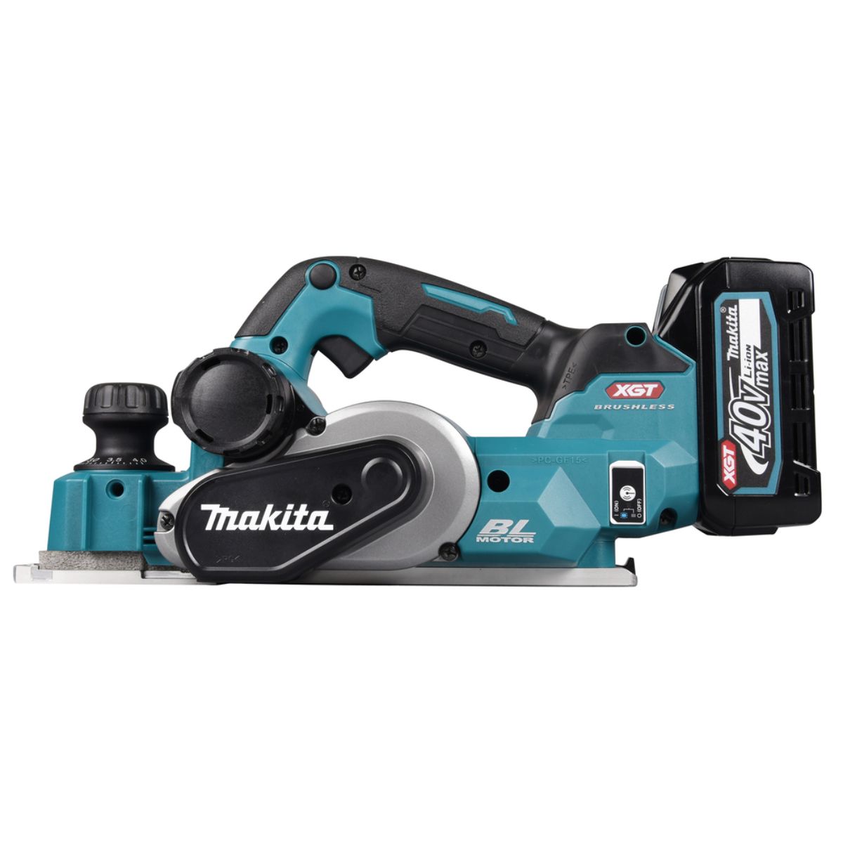 Makita Akku-Hobel 40V max. (ohne Akku, ohne Ladegerät) KP001GZ