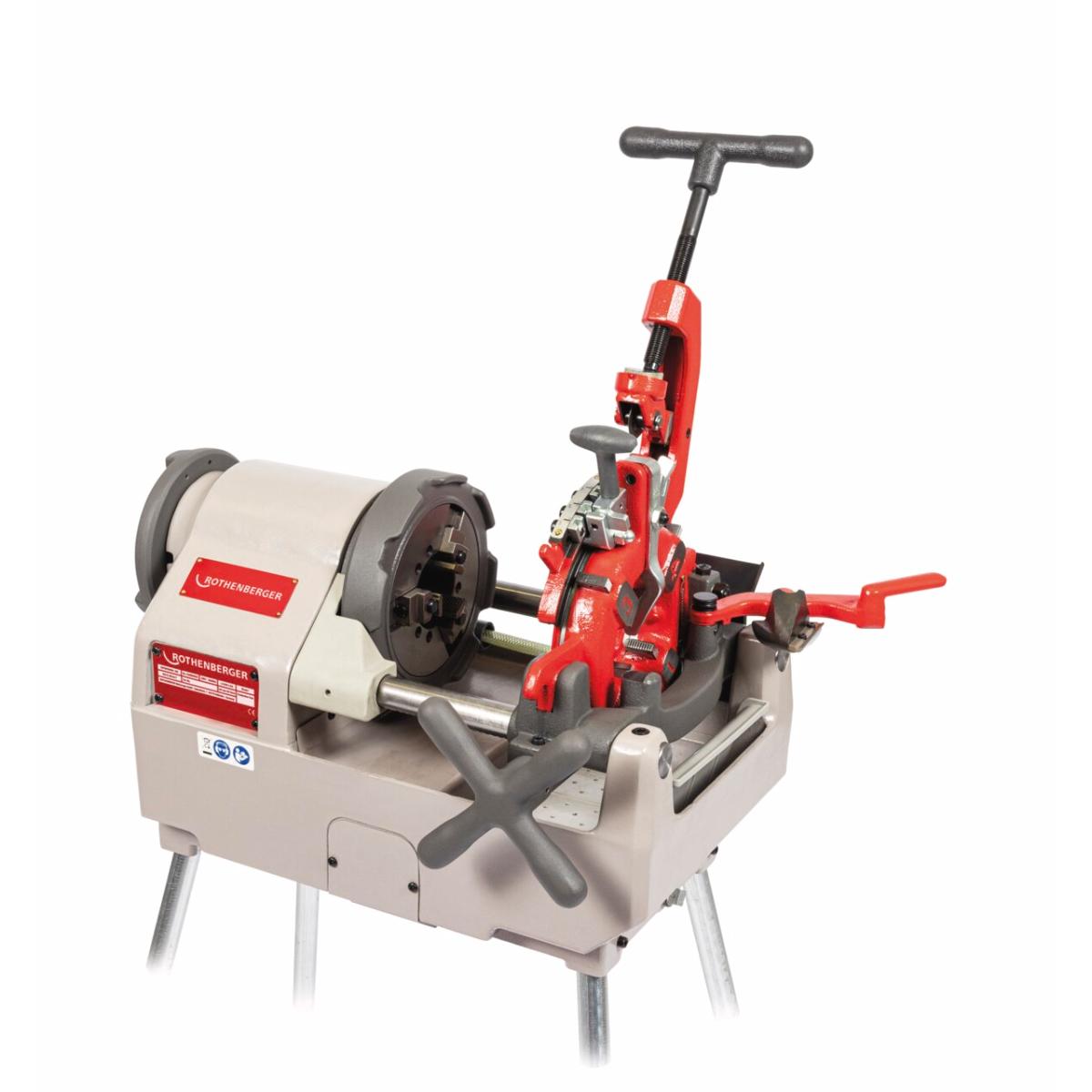 ROTHENBERGER Gewindeschneidmaschine SUPERTRONIC 2SE, Automatic die head, BSPT R 1/2 - 2 Zoll, 230V