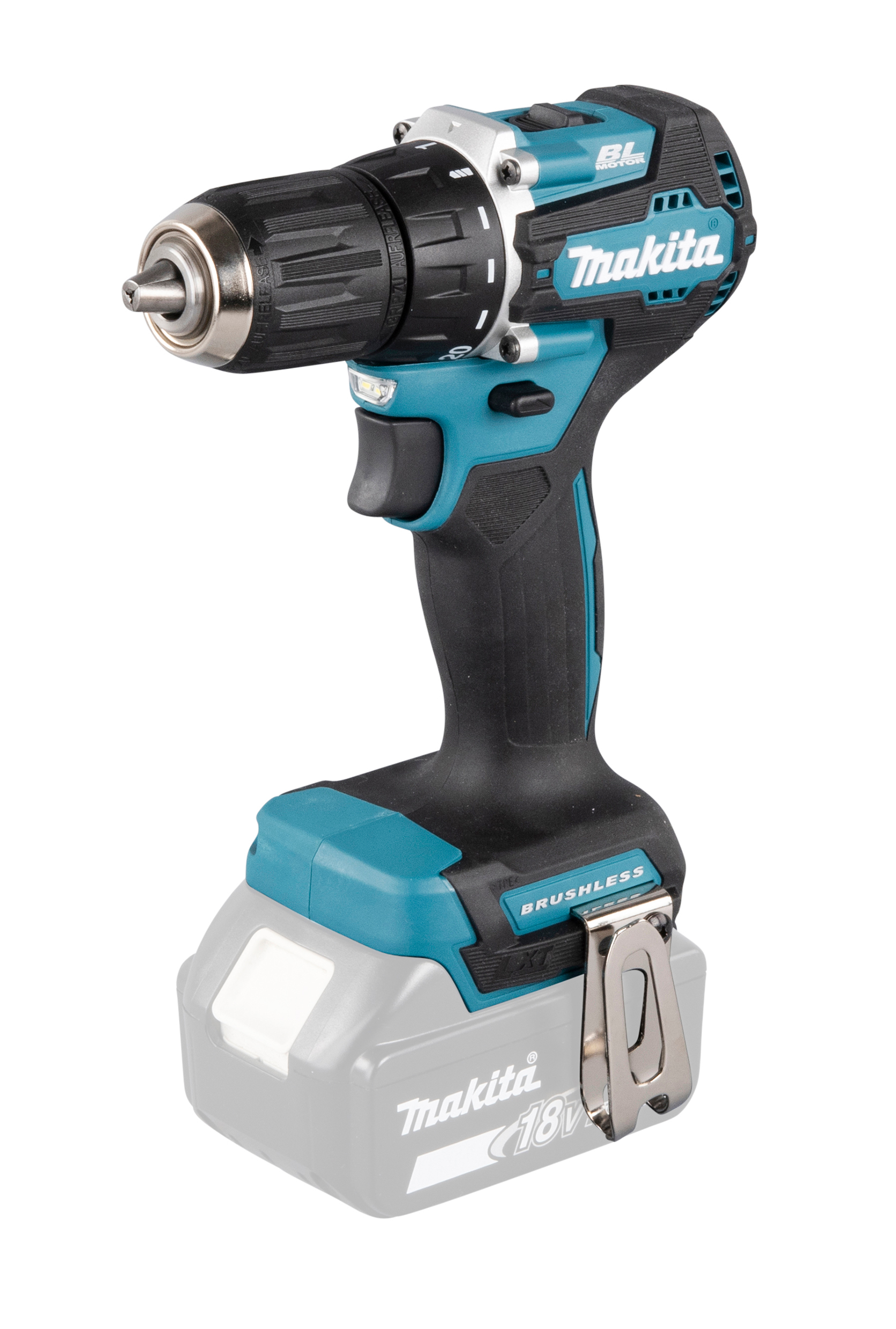 Makita Akku-Bohrschrauber LXT 18V - max. 110 Nm - 0-1.800 U/min - DDF489Z