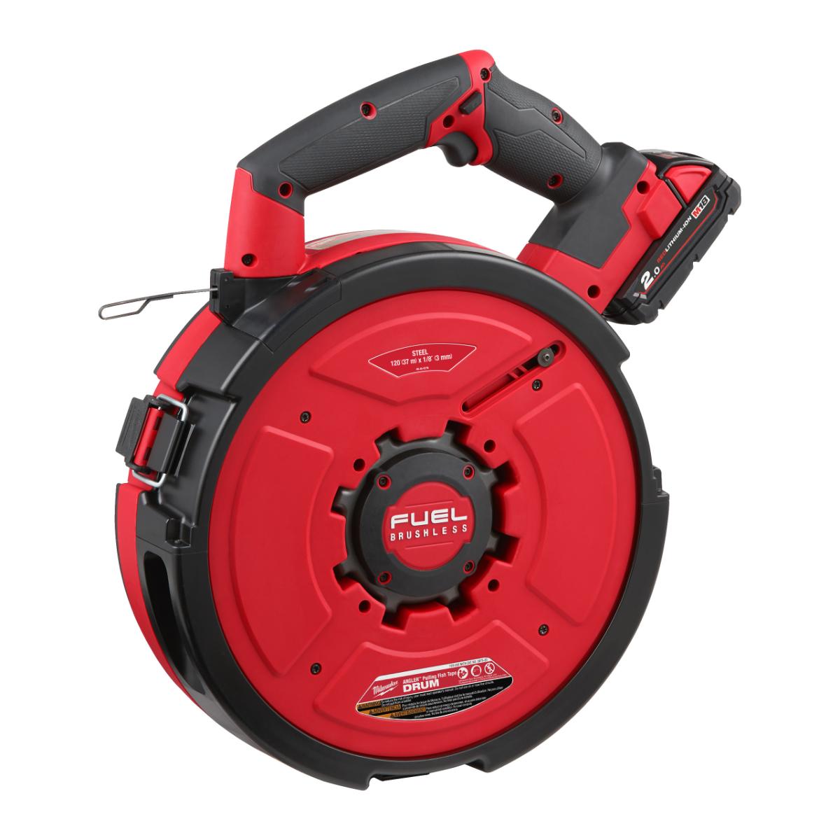 Milwaukee FUEL Akku-Kabeleinziehgerät 36m M18 FPFT-202 36m Stahl Set