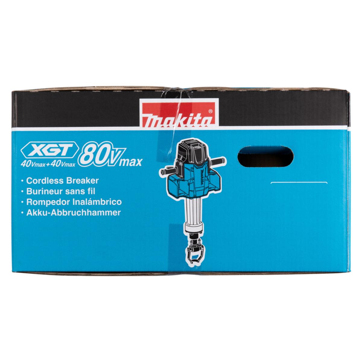 Makita Akku-Abbruchhammer XGT - 2x40V max. - 28-mm-Sechskant - 72,8 J - HM004GZ01