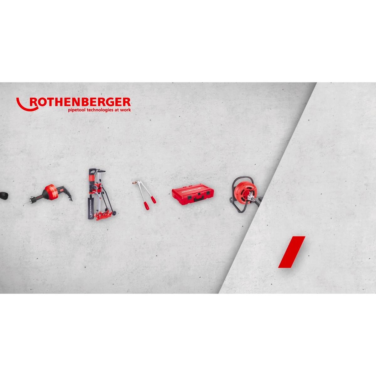 ROTHENBERGER Werkzeugkoffer ROCASE 4212 mit Einlage Pressbacken klein