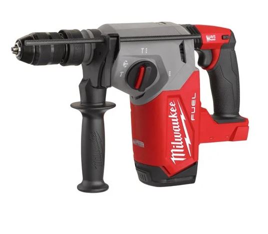 Milwaukee Akku-Kombihammer SDS-Plus MX4 M18 FHX-0X + Hammer-Bohrer-Set 71-teilig
