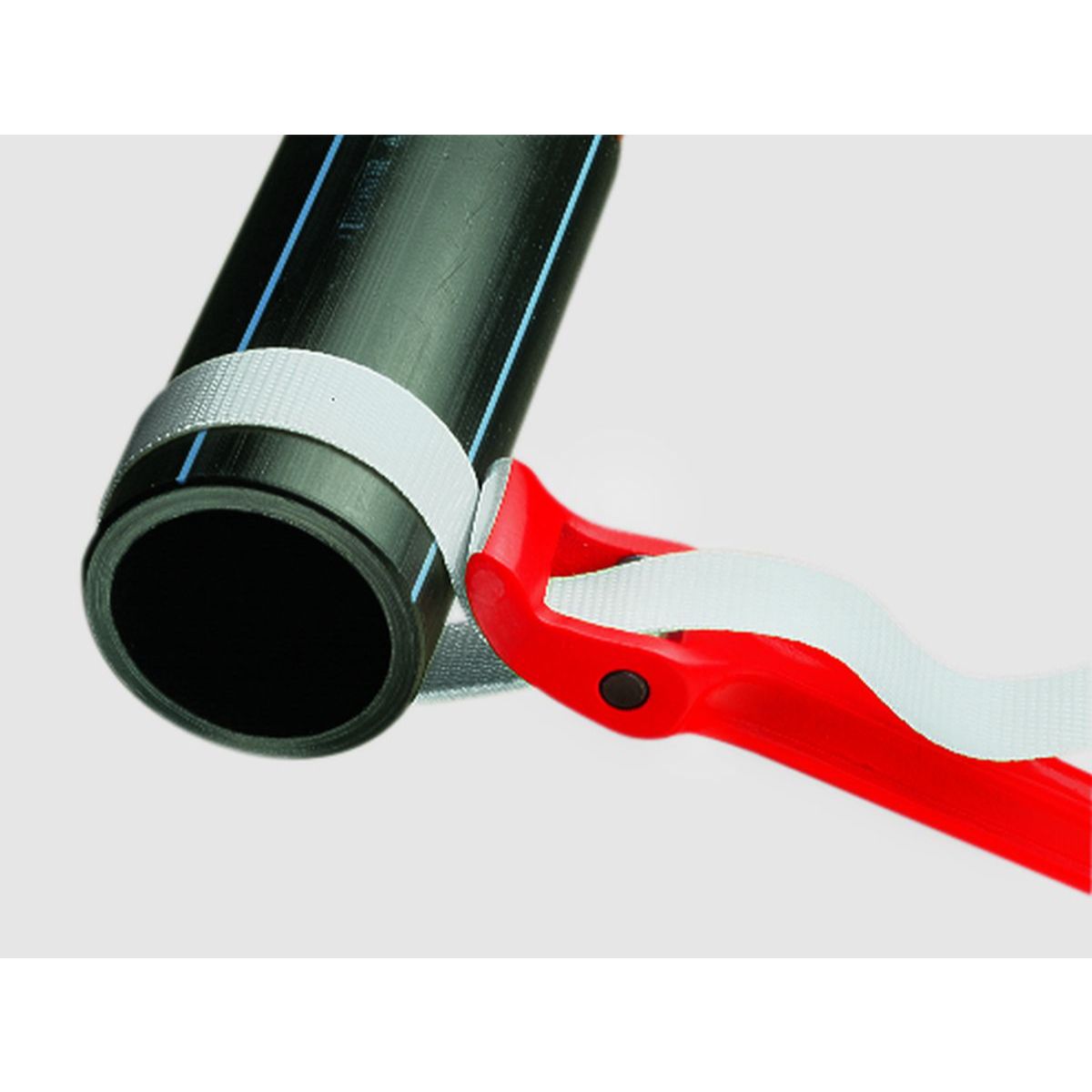 ROTHENBERGER Gurtrohr-/Armaturenzange 3" / 90mm mit auswechselbarem Nylongurt
