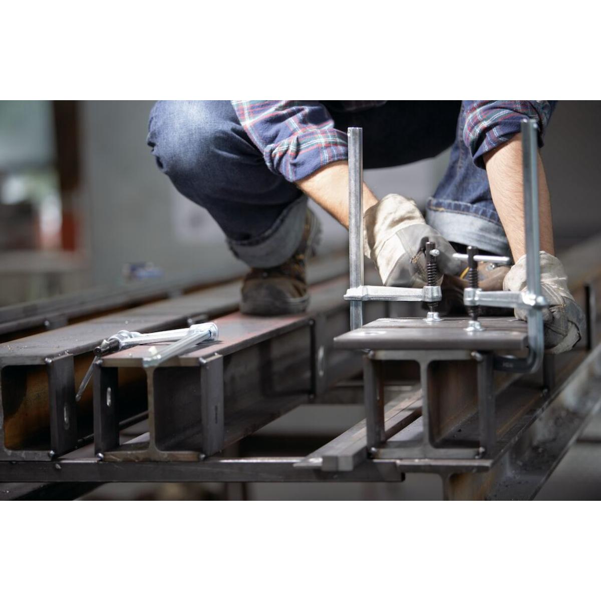 BESSEY Ganzstahl-Schraubzwinge classiX GS mit Knebelgriff