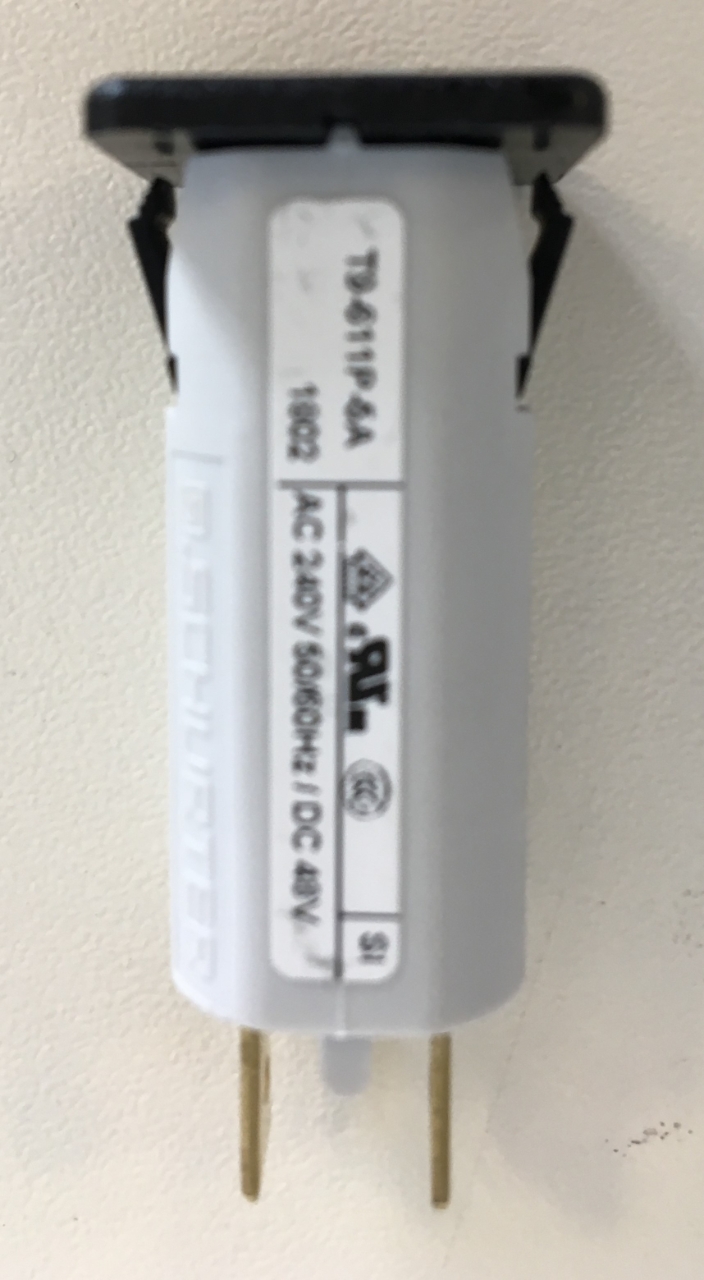 ELMAG Reset-Schalter 5 Amp.