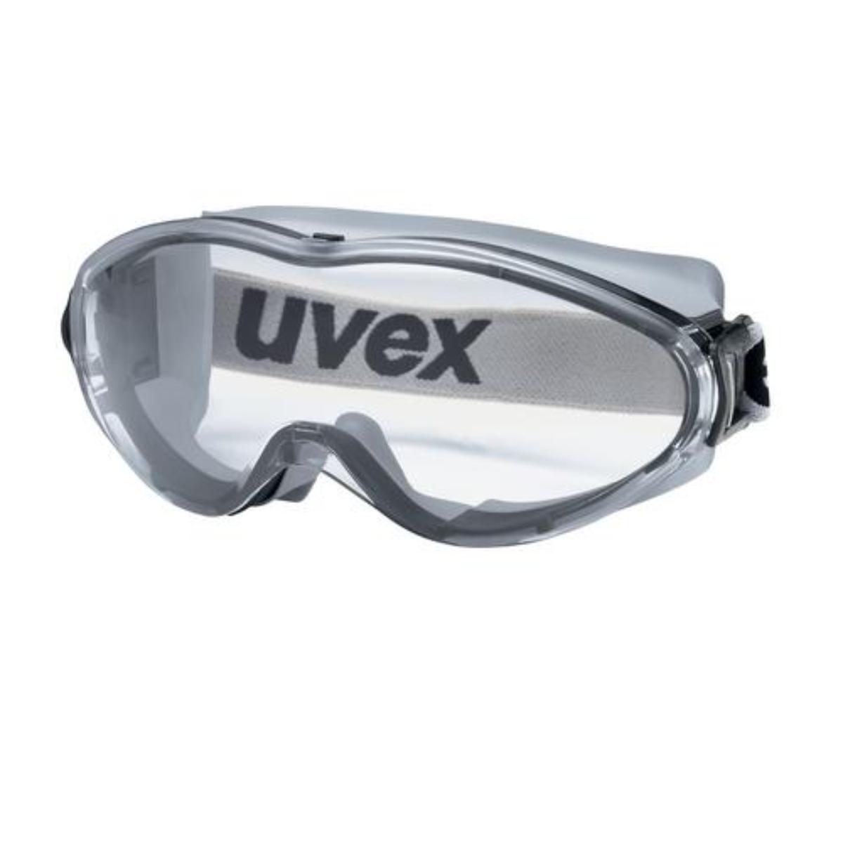 uvex Vollsichtbrille ultrasonic schwarz, grau