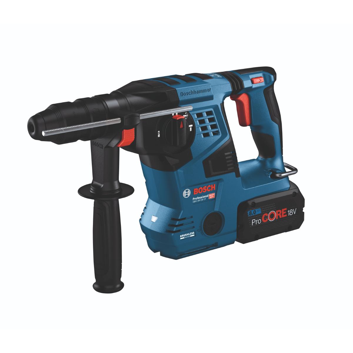 Bosch Akku-Bohrhammer mit SDS plus GBH 18V-28 CF,  L-BOXX 238, L-BOXX-Einlage, solo (L)