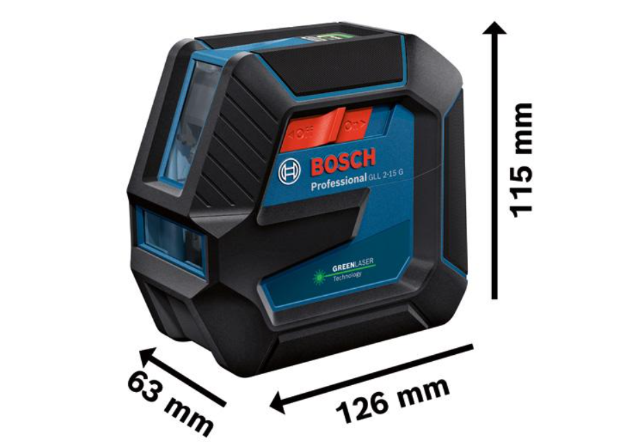 Bosch Linienlaser GLL 2-15 G - Solo Version