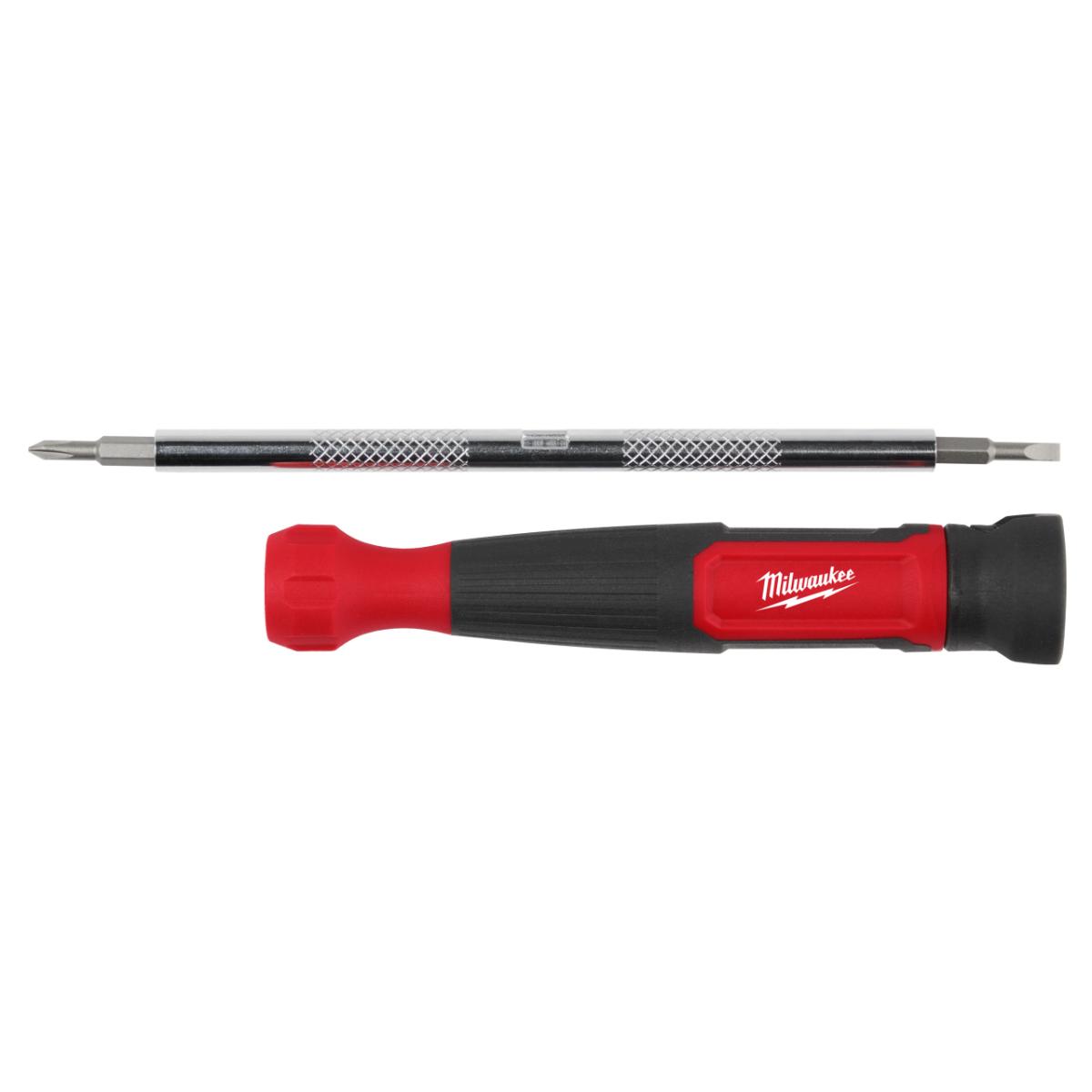 Milwaukee Feinschraubendreher 4-in-1 PH/SL inkl. 2-Wende-Bits PH/SL