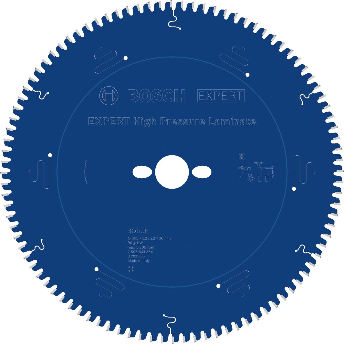 Bosch Kreissägeblatt Expert for High Pressure Laminate