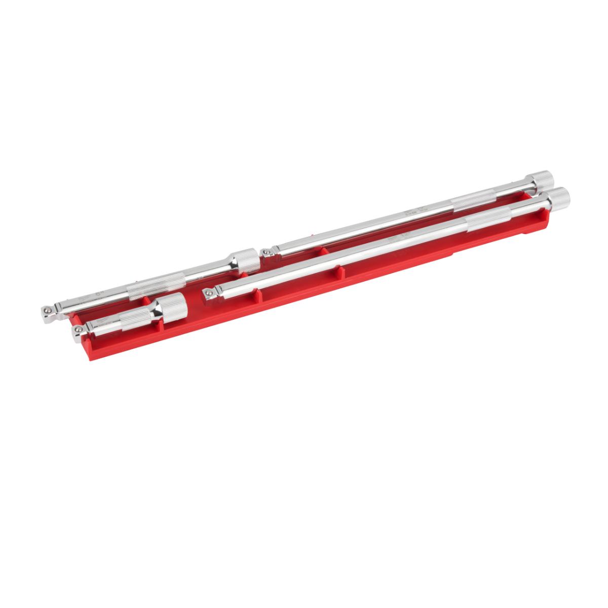 Milwaukee 1/4" Schwenk-Verlängerung, 4-teiliges Set