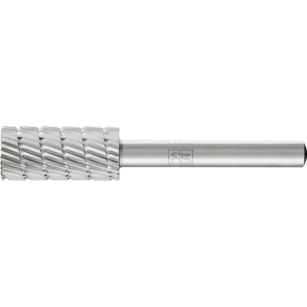 PFERD TOOLS HSS Frässtift Zylinderform stirn A-ST Z 3 universal mittel fein Spanbrecher