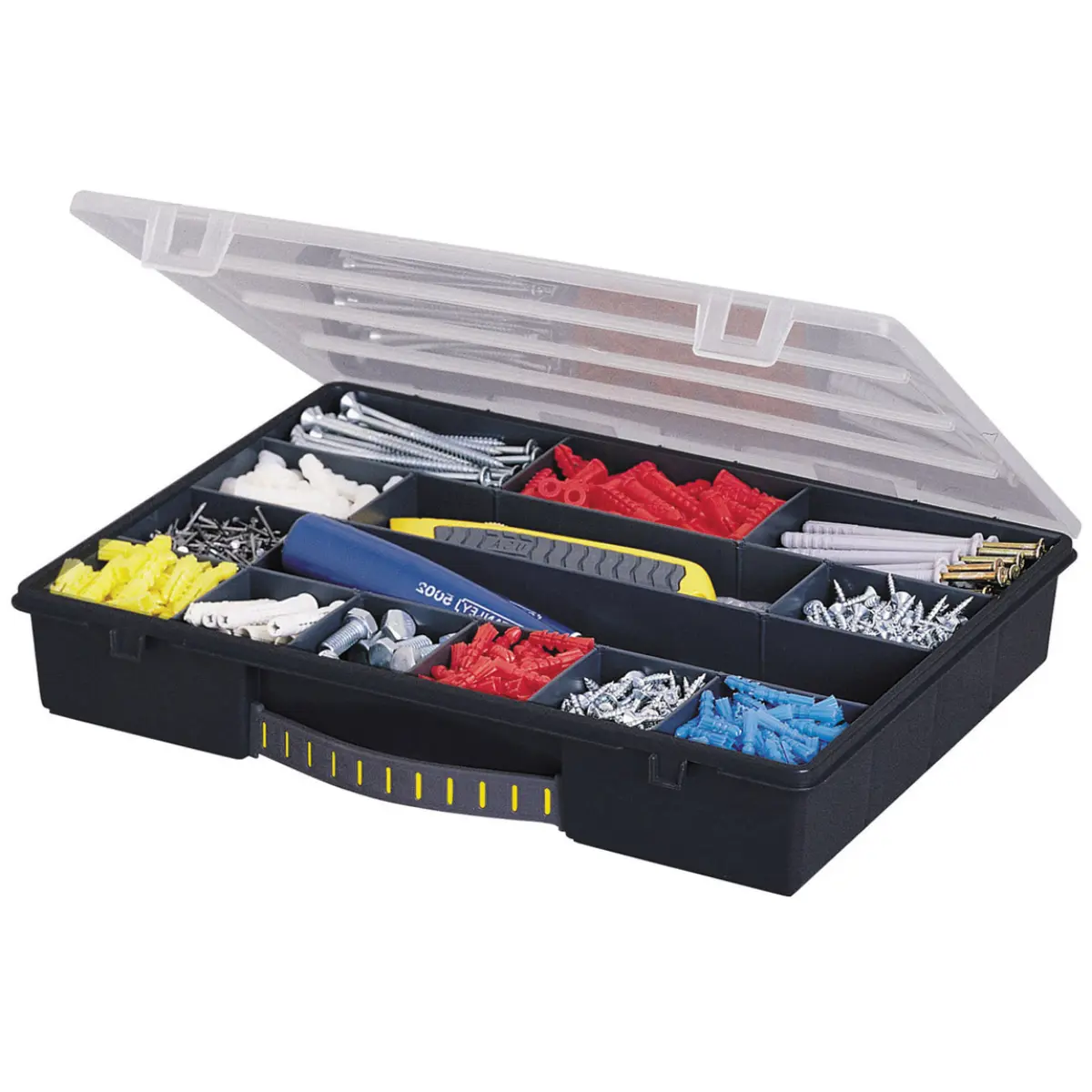 STANLEY Organizer Standard 14 Fächer 34x5,7x26cm Schiebeverschluss