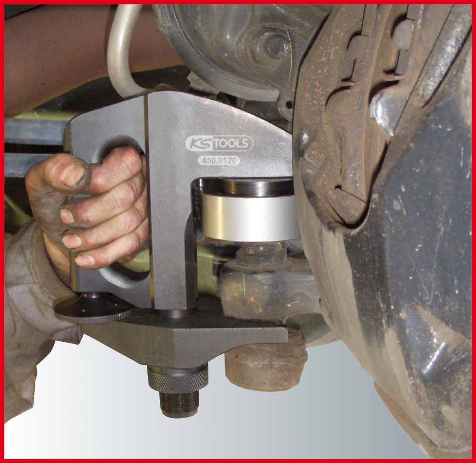 KS Tools Hydraulischer Kugelgelenk-Ausdrücker-Satz, 6-tlg