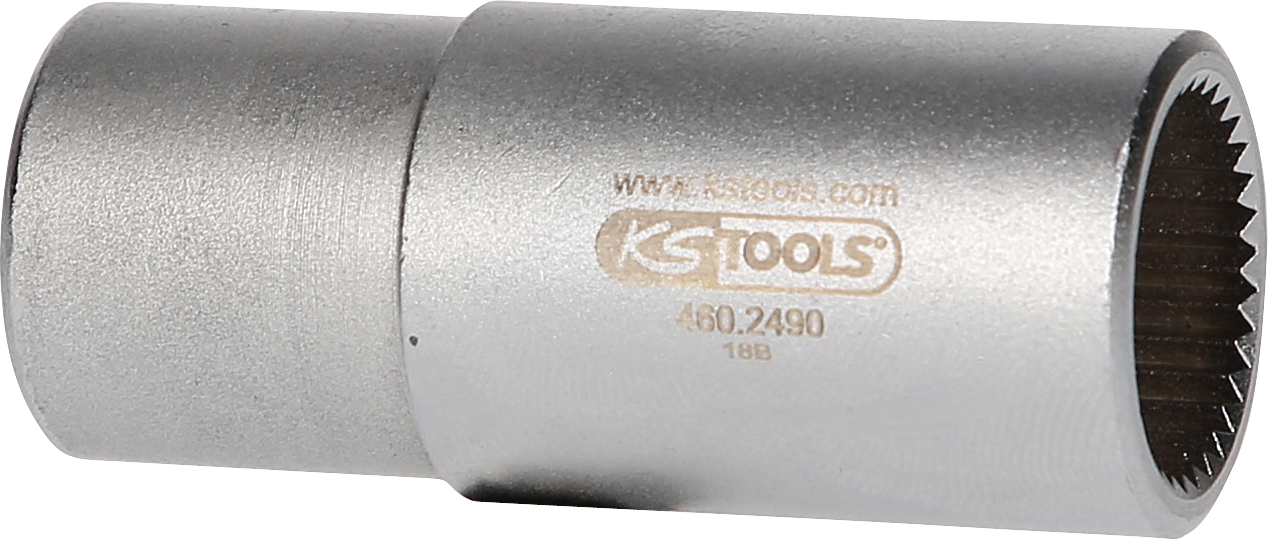 KS Tools 1/2" Einspritzpumpen-Vielzahn-Stecknuss