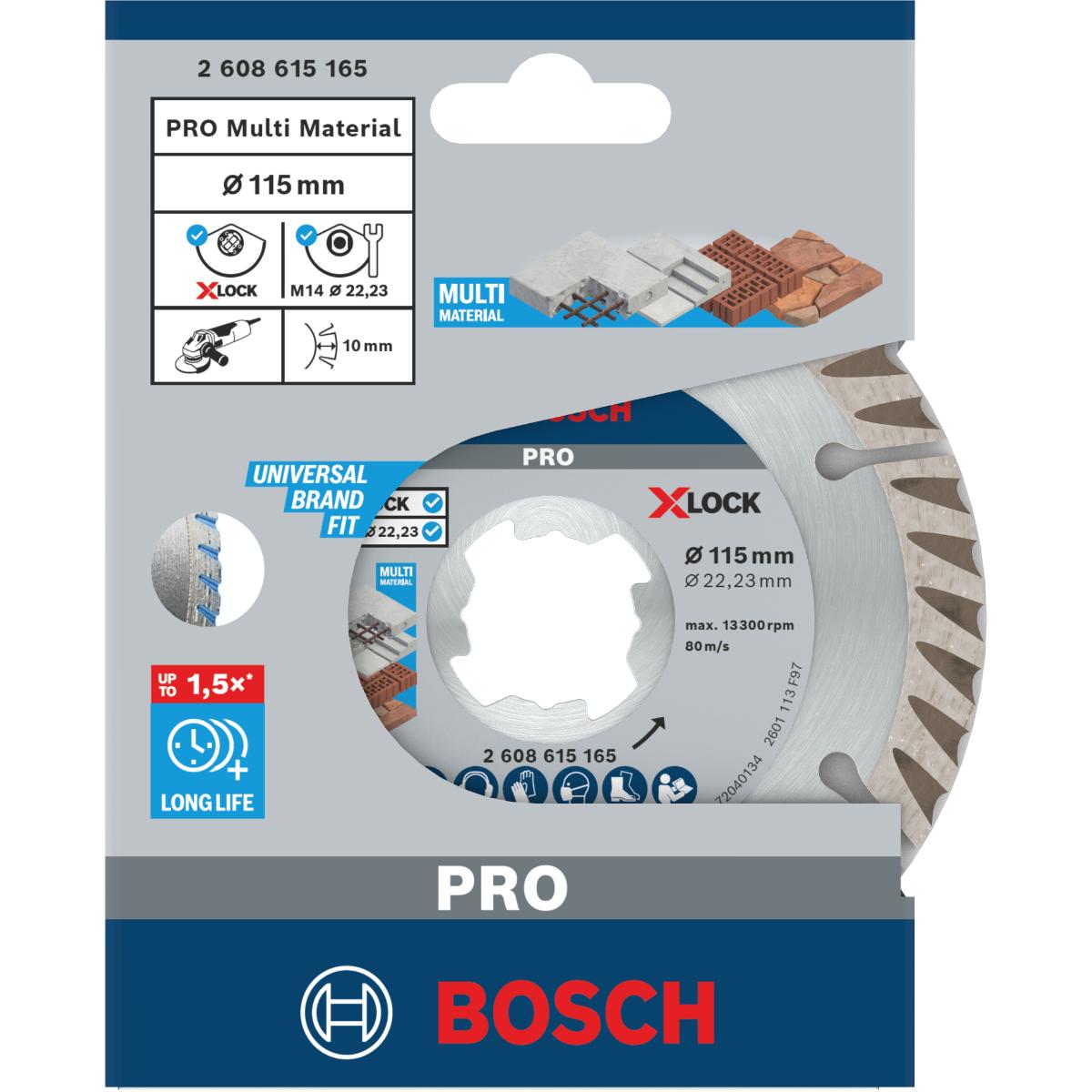 Bosch PRO Trennscheibe X-LOCK Standard for Universal