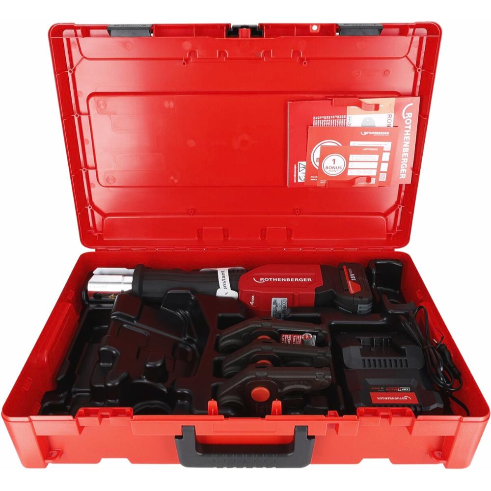 ROTHENBERGER ROMAX 4000 Set TH16-20-26mm, 4Ah, EU AMPShare