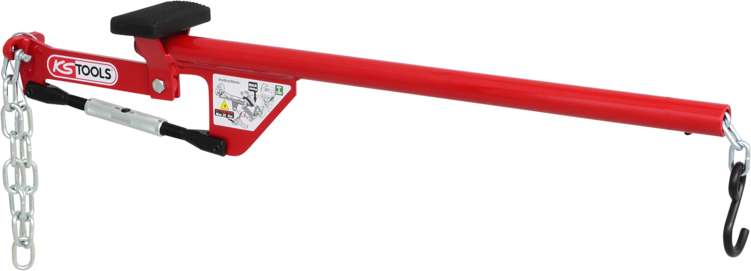 KS Tools Universal-Achshebel mit Kette, 960mm