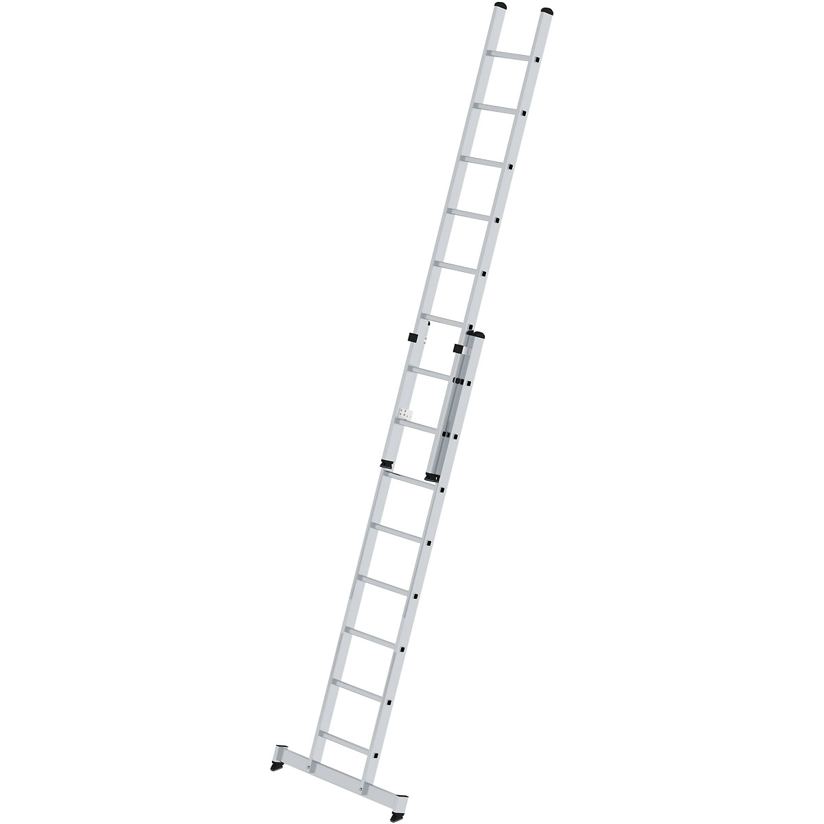Munk Sprossen-Schiebeleiter 2-teilig mit nivello®-Traverse