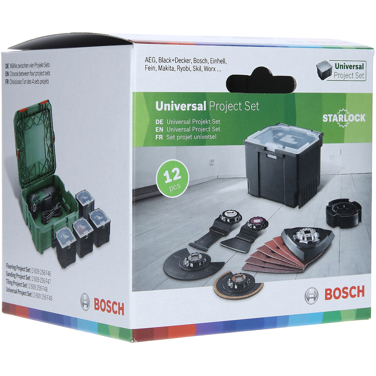Bosch Starlock-Set Universal, 12-teilig