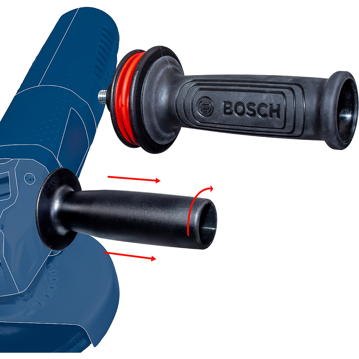 Bosch Griff für Winkelschleifer Vibration Control M10 EXPERT