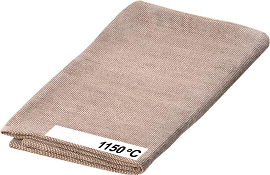ELMAG Schweißdecke Material Glasgewebe 1000x2000 mm, bis 1.150° C beidseitig mit Hochtemperaturbeschichtung