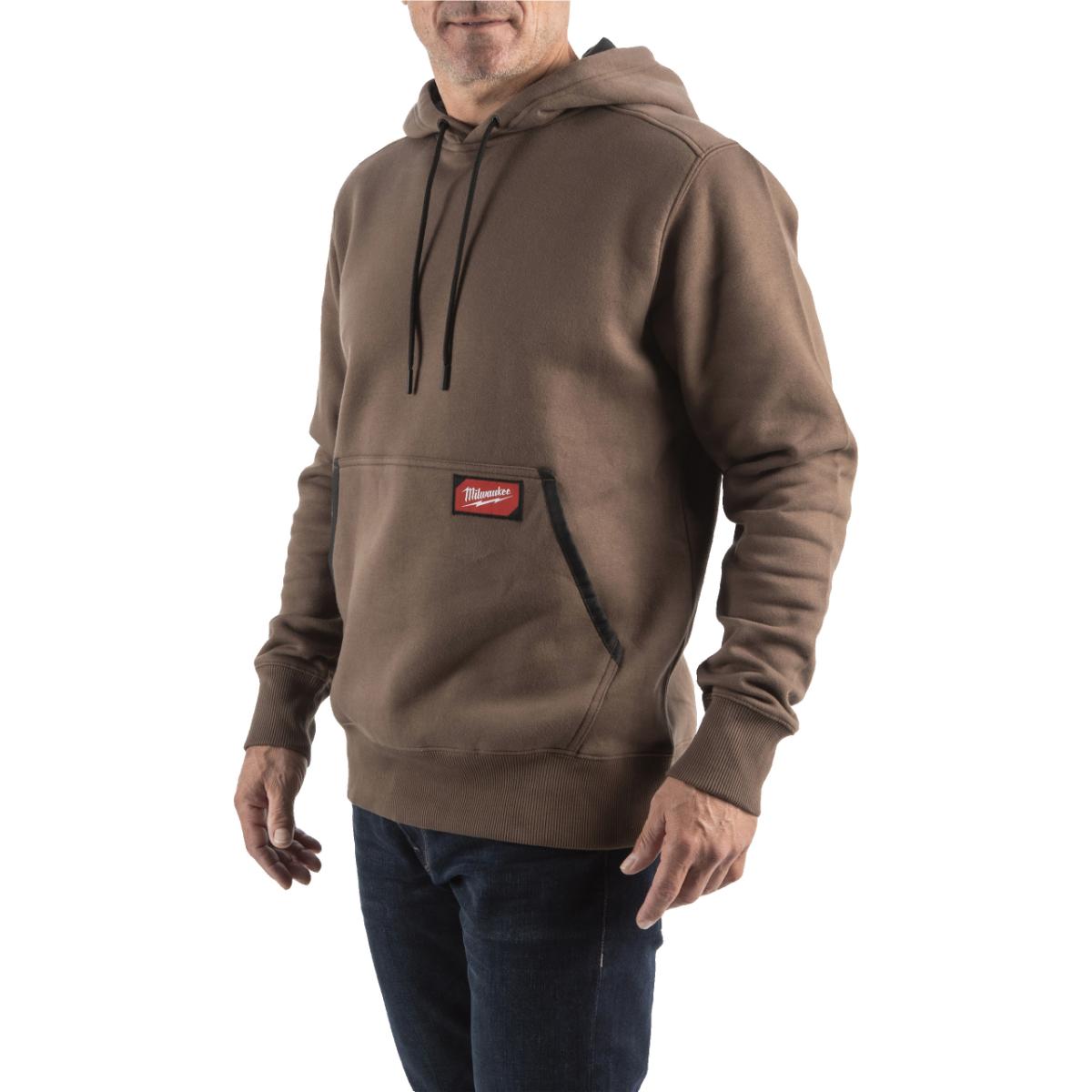 Milwaukee Leichter Kapuzenpullover braun
