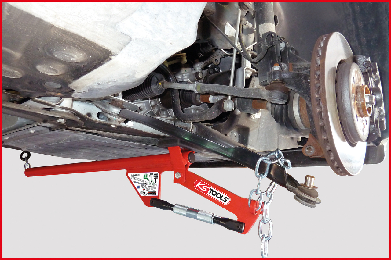 KS Tools Universal-Achshebel mit Kette, 960mm