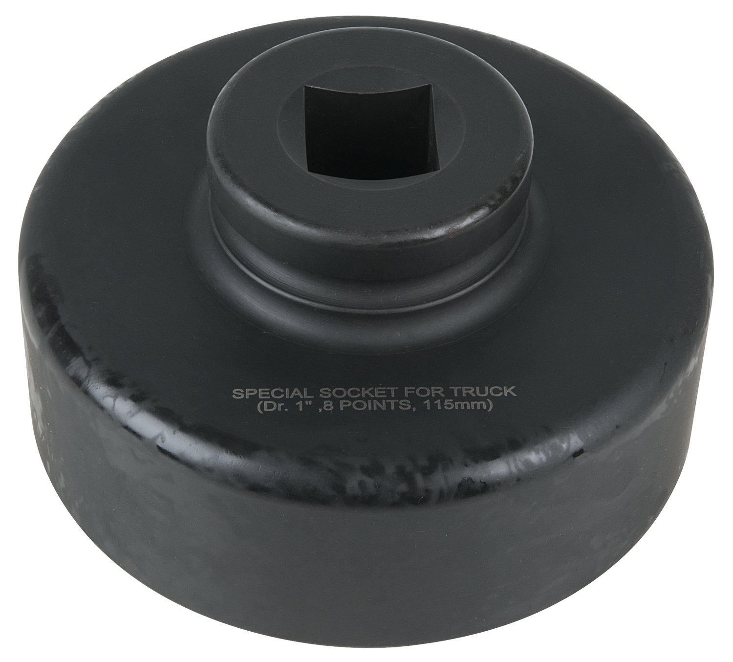 KS Tools 1" Achsmuttern-Schlüssel, 8-kant, kurz, 115 mm