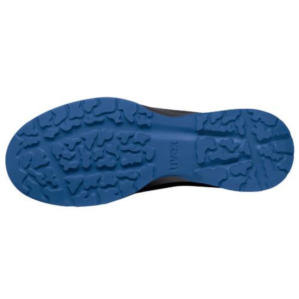 uvex 1 x-craft Sicherheitsschuh Halbschuhe S2, schwarz/blau