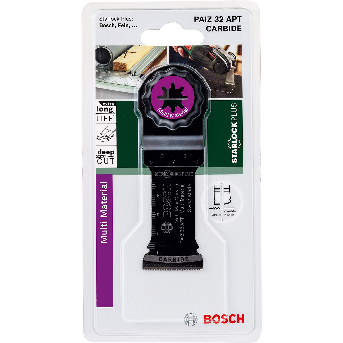 Bosch Starlock Präzisionsblatt PAIZ 32 APT MultiMax, 50 x 32 mm