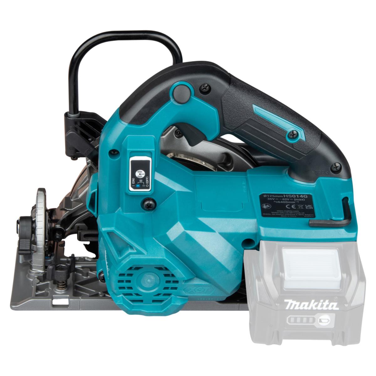 Makita Akku-Handkreissäge XGT 40V max. 6.400 min-1 47 mm 45°R/15°L