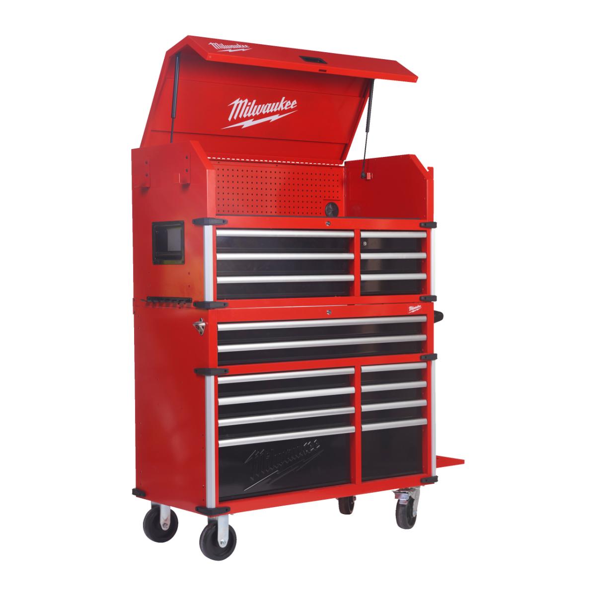 Milwaukee TOOLGUARD™ Werkstattwagen 117 cm / 46" mit 10 Schubladen