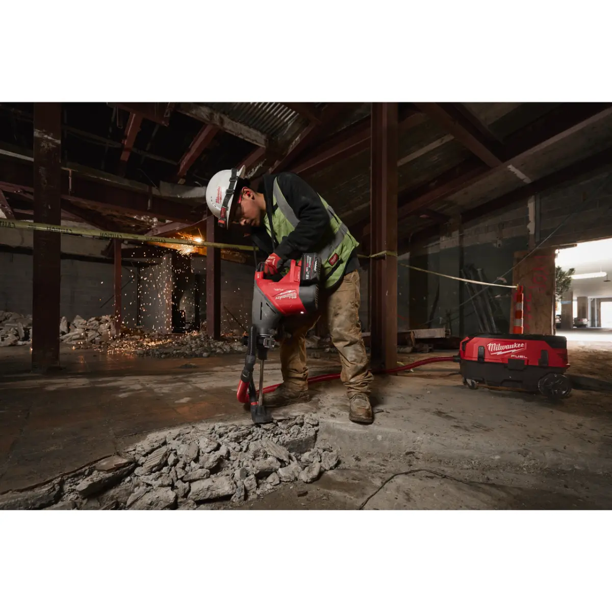 Milwaukee M18 ONE-KEY SDS-Max Akku-Kombihammer 45 mm M18 FHACO745-0C