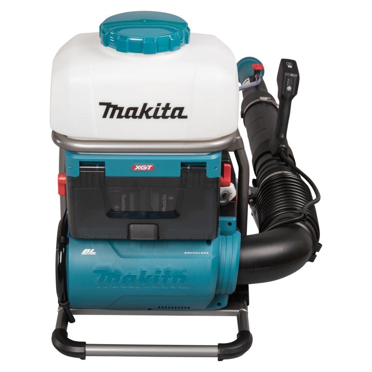 Makita PM001GL202 Akku-Rucksacksprühgerät 40V max. / 8,0 Ah, 2 Akkus + Doppelladegerät PM001GL202