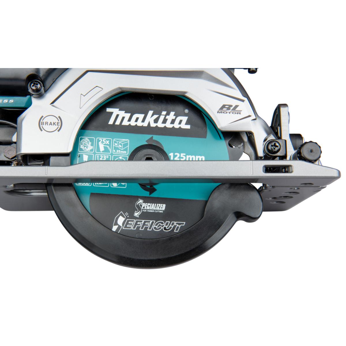 Makita Akku-Handkreissäge XGT 40V max. 6.400 min-1 47 mm 45°R/15°L