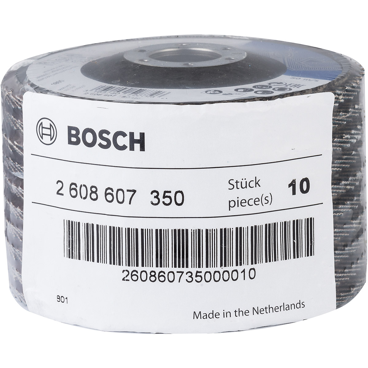 Bosch Fächerschleifscheibe X551 Expert for Metal, gerade