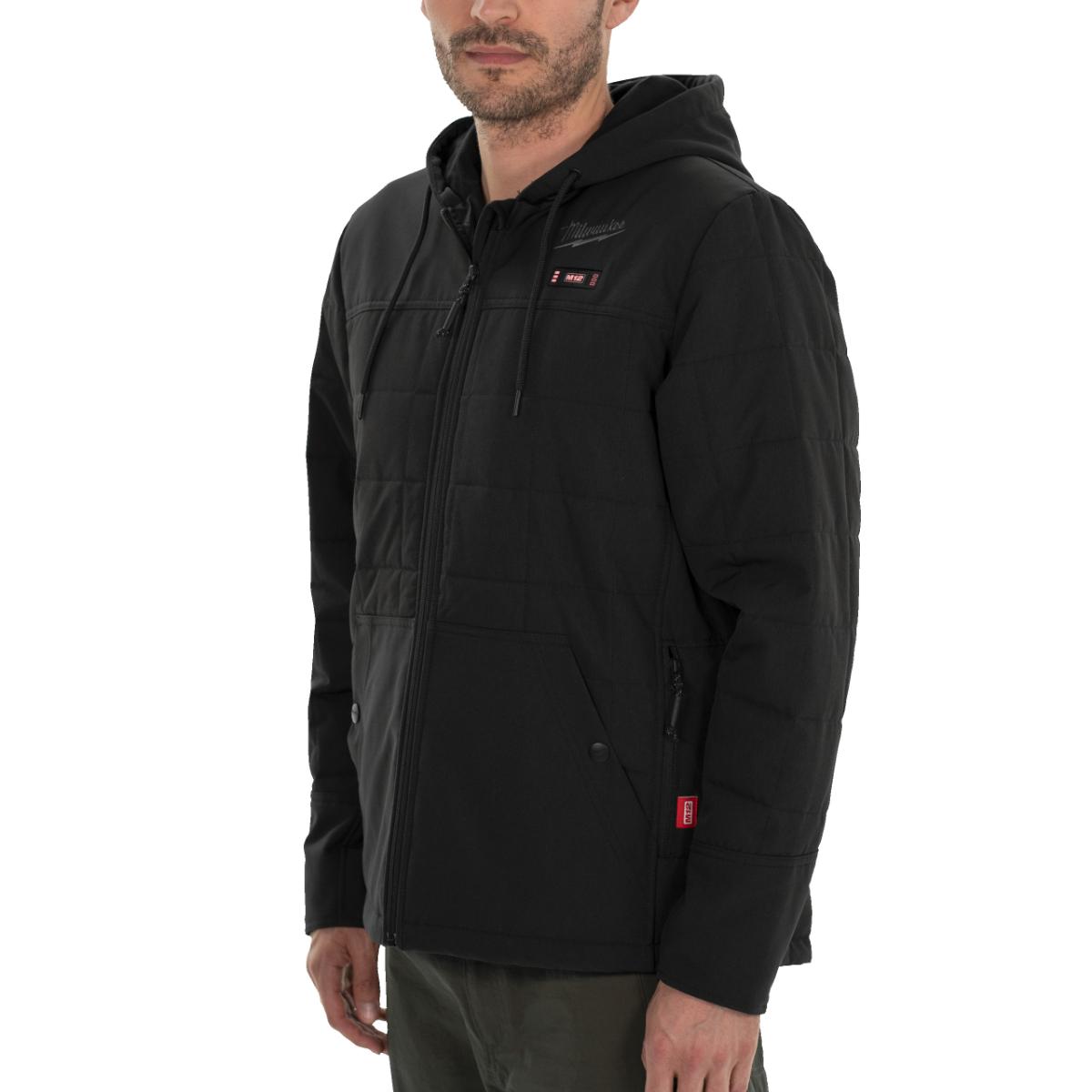 Milwaukee Akku-Thermo-Steppjacke Herren schwarz Größe S