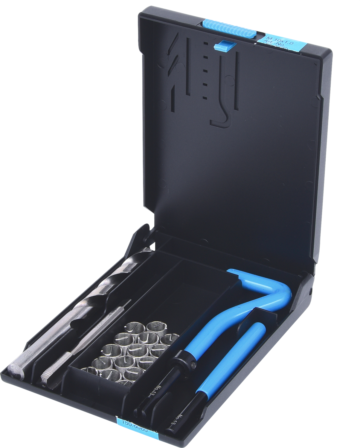 KS Tools Nirostahl Gewinde-Reparatur-Satz M10x1,0x14mm, 19-tlg