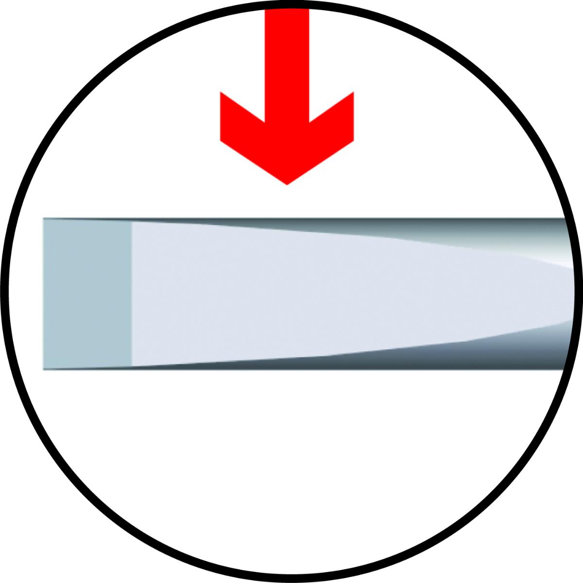 Wiha Schraubendreher SoftFinish MagicRing Sechskant-Kugelkopf MagicRing mit Sechskantklinge