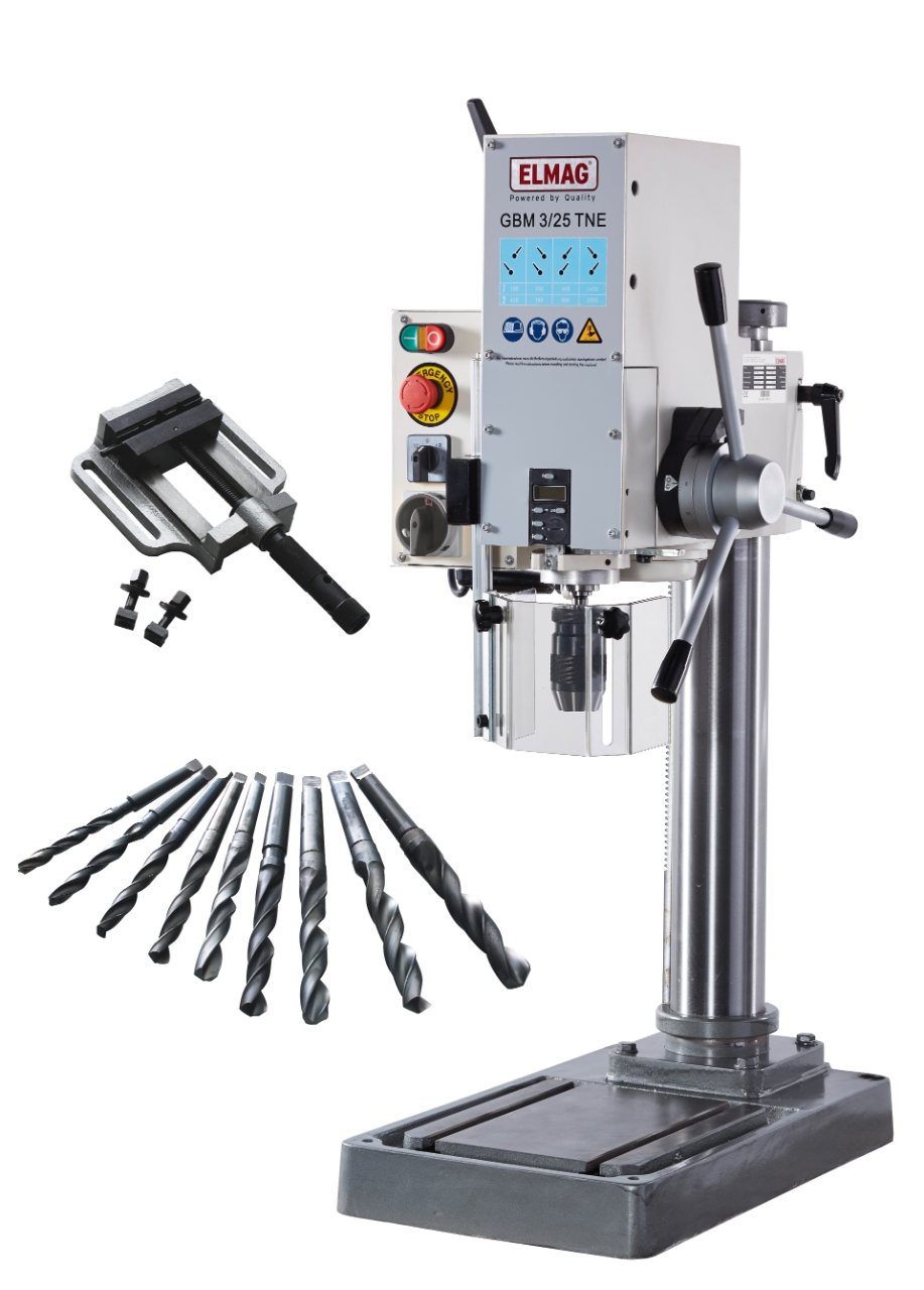 ELMAG Getriebe-Tischbohrmaschine