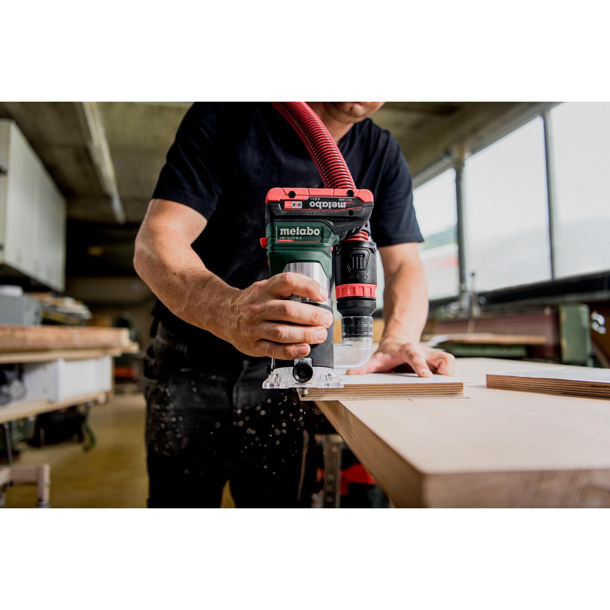 Metabo Akku-Kantenfräse FMV 18 LTX BL 8 - Karton
