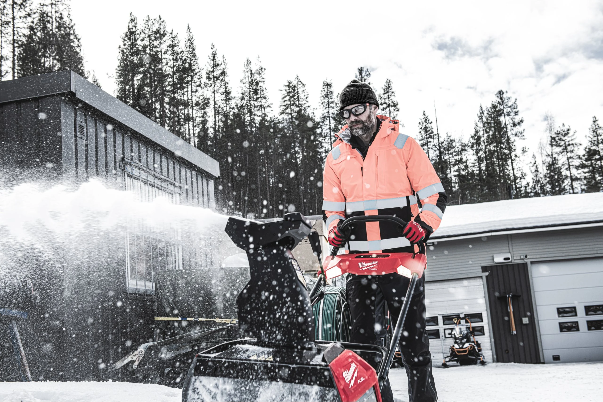 Milwaukee Akku-Schneefräse M18F2SSBL-0
