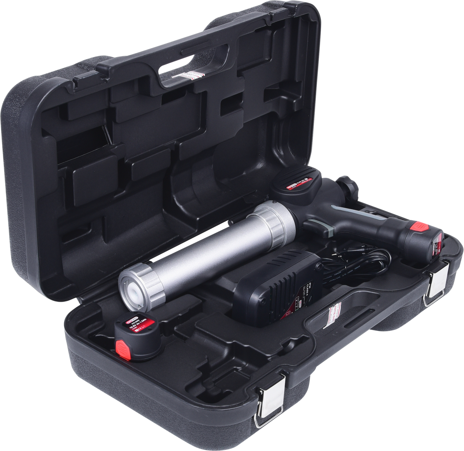 KS Tools Akku-Kartuschen-Pistole 310 ml mit 1 Akku und 1 Ladegerät