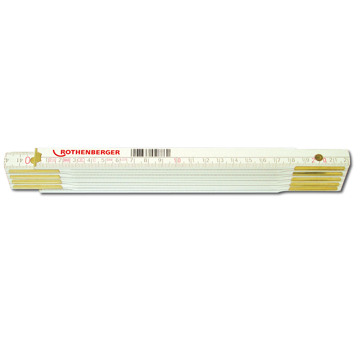 ROTHENBERGER Holz - Gliedermaßstab 2m