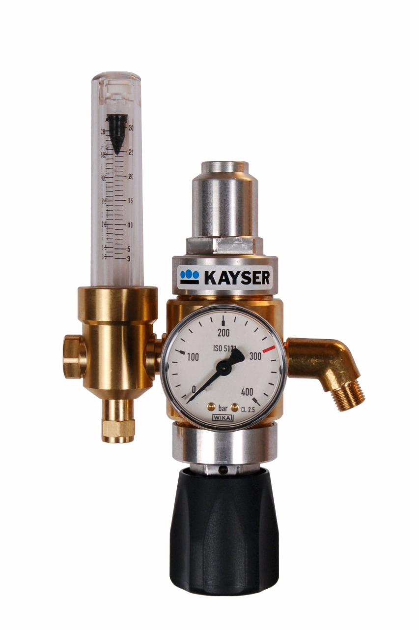 ELMAG Druckregler mit Flowmeter und