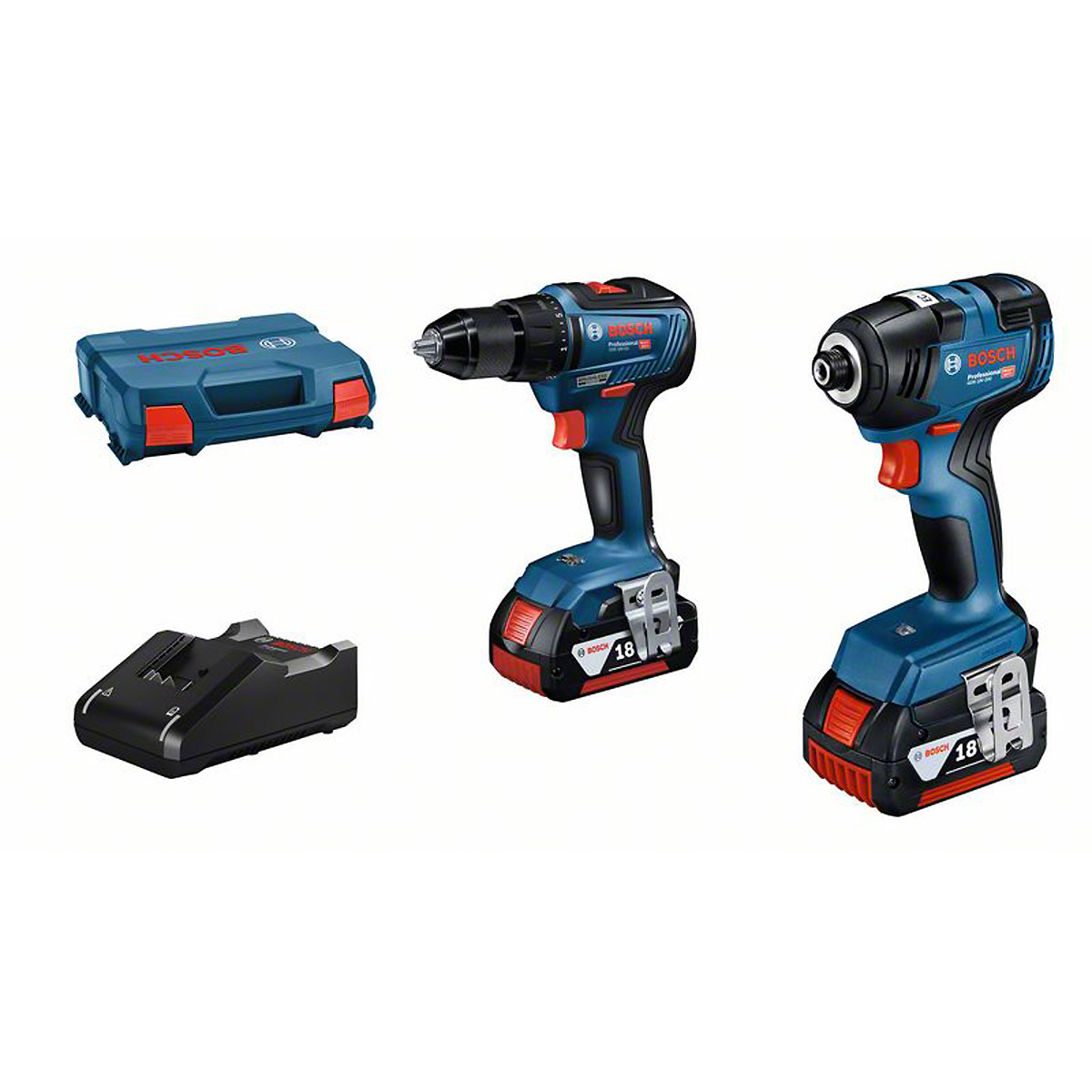 Bosch Combo Kit GDR 18V-200 + GSR 18V-55